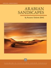 Arabian Sandscapes Concert Band sheet music cover